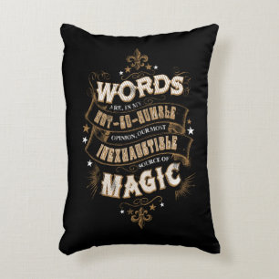 Coussins Décoratifs Les mots du charme   de Harry Potter sont notre la