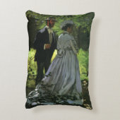 Coussins Décoratifs Les Promeneurs, alias Les Flâneurs de Claude Monet (Dos(Vertical))