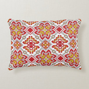 Coussins Décoratifs L'ethnie ukrainienne p brodée artisanale