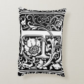 Coussins Décoratifs Lettre F Monogramme médiéval Art Nouveau (Dos(Vertical))