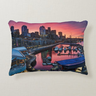Coussins Décoratifs Lever de soleil au pilier 66 regardant vers le bas