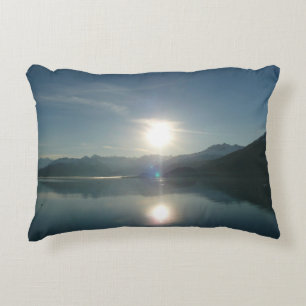 Coussins Décoratifs Lever de soleil sur College Fjord Alaska Photograp
