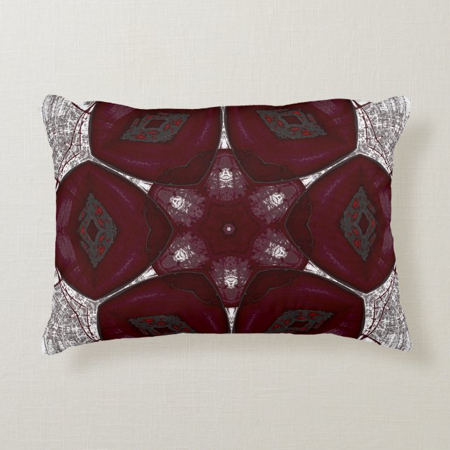 Coussins Décoratifs Lèvres Fleur Prem Mandal (Devant)