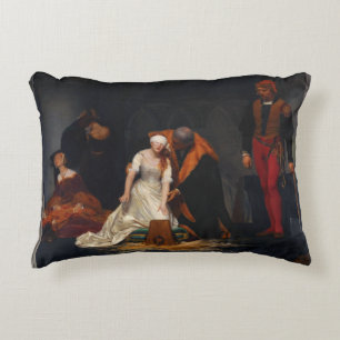 Coussins Décoratifs L'exécution de Lady Jane Grey par Paul Delaroche