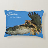 Coussins Décoratifs Liberté du ciel Buse à queue rouge (Dos)