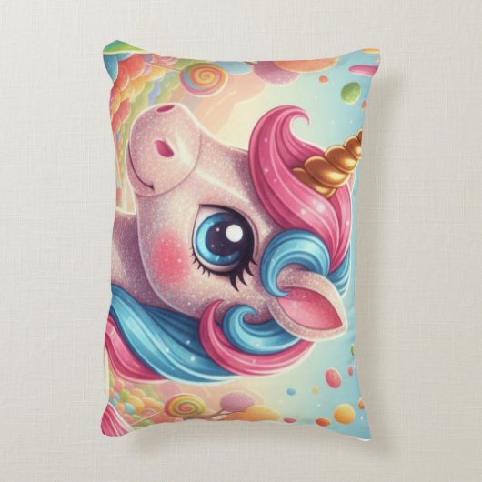 Coussins Décoratifs licorne 4 (Dos(Vertical))