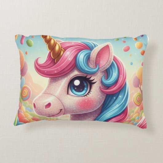 Coussins Décoratifs licorne 4 (Dos)