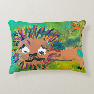 Coussins Décoratifs Lion bébé "Art by Kids"