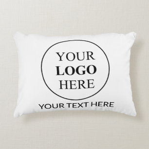 Coussins Décoratifs Logo promotionnel personnalisé - Pas de commande m