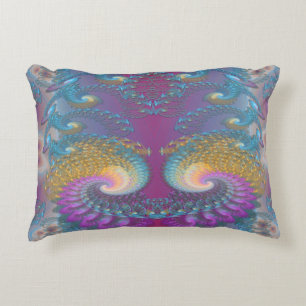 Coussins Décoratifs Lotus Fractal Art