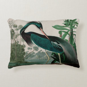Coussins Décoratifs Louisiana Heron Birds of America Audubon Imprimer