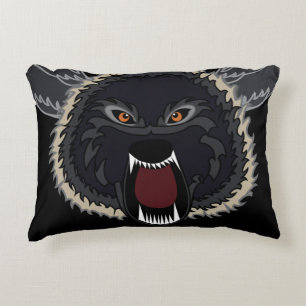 Coussins Décoratifs Loup Fort