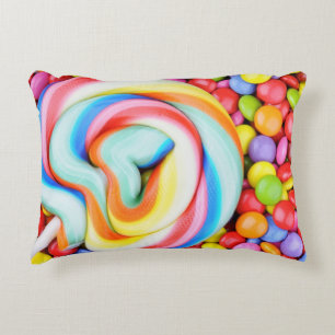 Coussins Décoratifs Lucette rayée et je-sais-tout multicolores