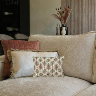 Coussins Décoratifs Lumbar Traditionnel Rustique Clair