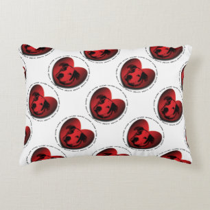 Coussins Décoratifs Luv-A-Bull American Bulldog Pit Bull Heart
