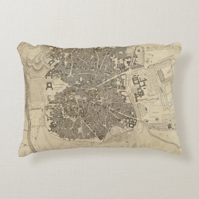 Coussins Décoratifs Madrid, Espagne (Devant)