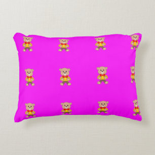 Coussins Décoratifs Magenta rose moderne nounours