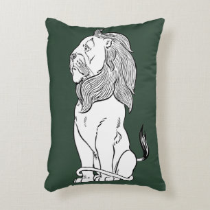 Coussins Décoratifs Magicien vintage de Oz, Lion peureux courageux