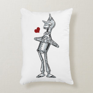 Coussins Décoratifs Magicien vintage d'Oz, Tinman Sourire heureux a un
