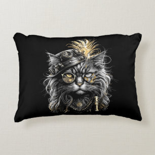 Coussins Décoratifs Magnifique chat steampunk