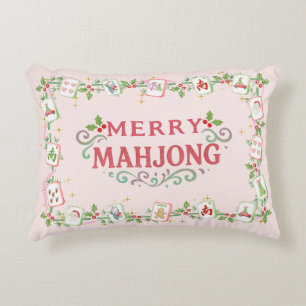Coussins Décoratifs Mahjong Joyeux Noël