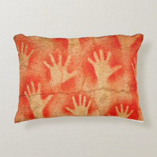 Coussins Décoratifs Mains sur wallaustralia, art aborigène, aborigène
