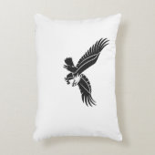 Coussins Décoratifs : Majestic Eagle Art Pillow (Devant(Vertical))