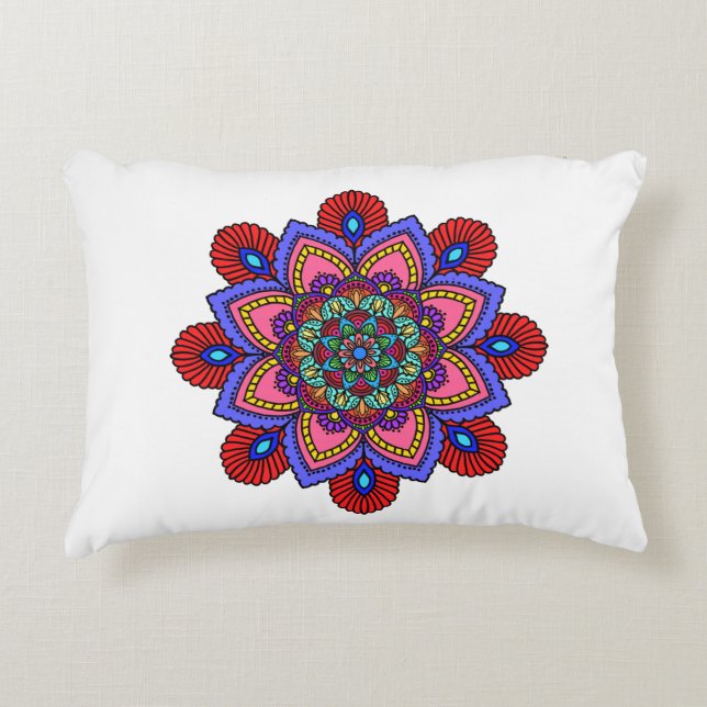 Coussins Décoratifs  Mandala pillow (Devant)