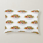 Coussins Décoratifs Mangez plus de plantes frais motivation salade let (Dos)