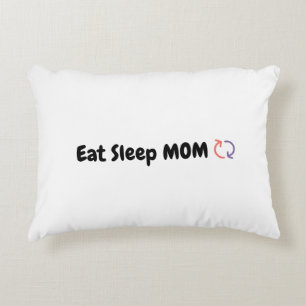 Coussins Décoratifs Mangez Sleep Maman Répéter mères amour