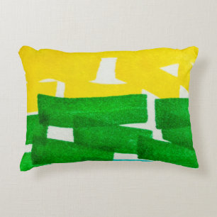 Coussins Décoratifs Marée Lilac Boho Poignée À La Main. Fuchsia Hot 