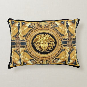 Coussins Décoratifs Médaillon grec en forme de sphinge designer