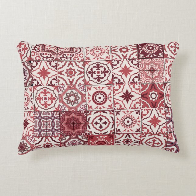 Coussins Décoratifs Mega Magnifique Motif marocain Patchwork (Devant)