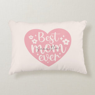 Coussins Décoratifs Meilleur Coeur de maman