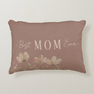 Coussins Décoratifs Meilleure Maman Ever,Mignonne, Minimaliste,Motif F