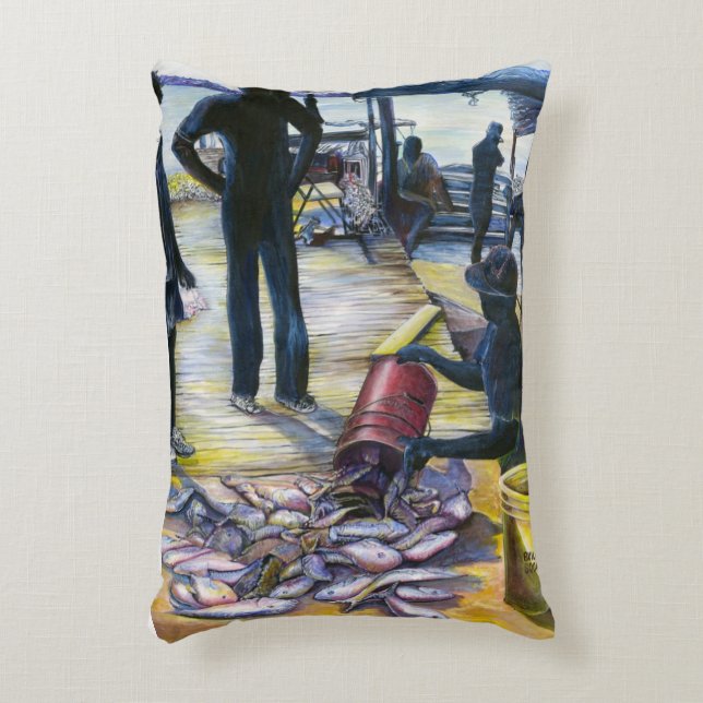 Coussins Décoratifs Menu du jour, Harbour Island (Devant(Vertical))