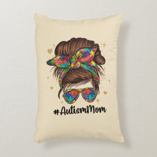 Coussins Décoratifs Messy Bun Fier Autisme Maman