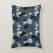 Coussins Décoratifs Meute de loups mignons Forêt nocturne Nurserie béb (Devant(Vertical))