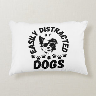Coussins Décoratifs Mignon facilement distrait par les chiens amateurs