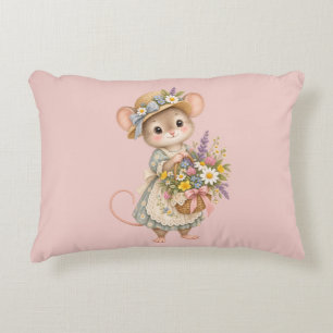 Coussins Décoratifs Mignon Souris des Bois – Jardin de Campagne Europé