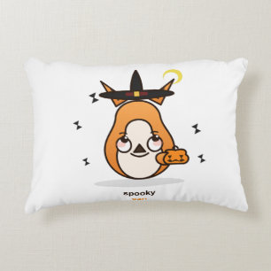 Coussins Décoratifs Mignonne Renarde Kawaii Sorcière Saison Effrayante