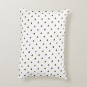 Coussins Décoratifs Mini Bleu Chien Baiser Blanc (Dos(Vertical))