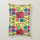 Coussins Décoratifs Minimal Dogs Line Art Collage (Dos(Vertical))