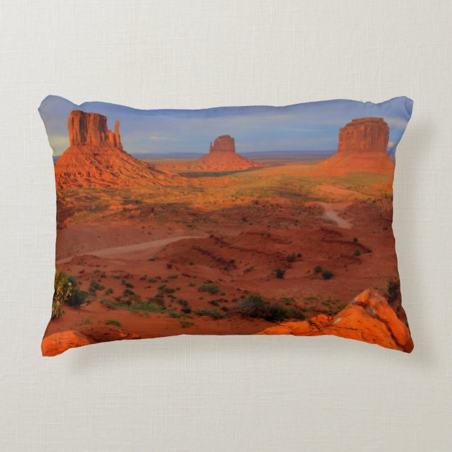 Coussins Décoratifs Mittens, Monument valley, AZ (Devant)