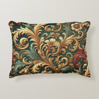 Coussins Décoratifs Modèle Floral Baroque Royal