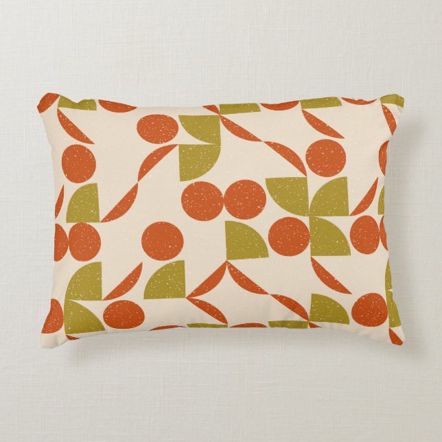 Coussins Décoratifs Modern abstract seamless geometric pattern with se (Devant)