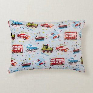 Coussins Décoratifs Modes de transport Motifs enfants