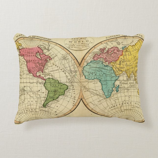 Coussins Décoratifs Monde 3 (Devant)