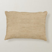 Coussins Décoratifs Monogramme de famille nom rustique ferme toile de  (Dos)