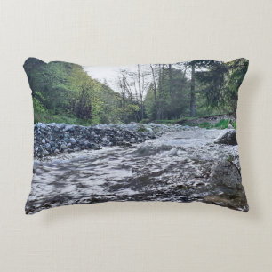 Coussins Décoratifs Montagne Paysage Automnal Rivière - Nature Sauvage